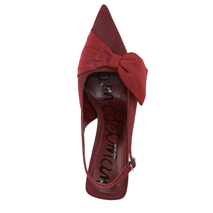 Sam Edelman Women's Onia Pump French Merlot/Deep Scarlet 7.5 M