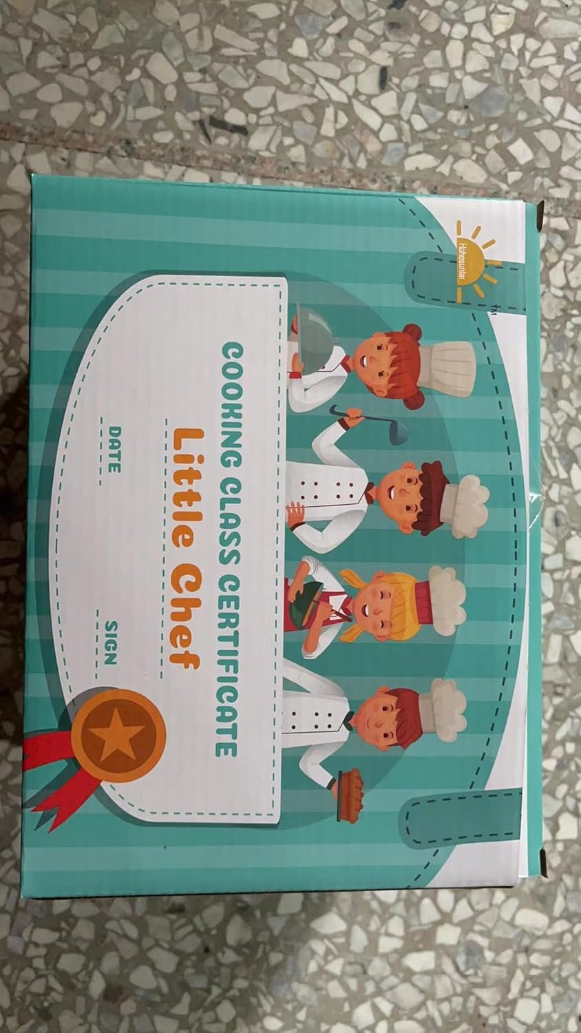 Kids Kitchen Playset - 38Pcs Stainless Steel Pots Pans Cooking Toys with Play Food Set