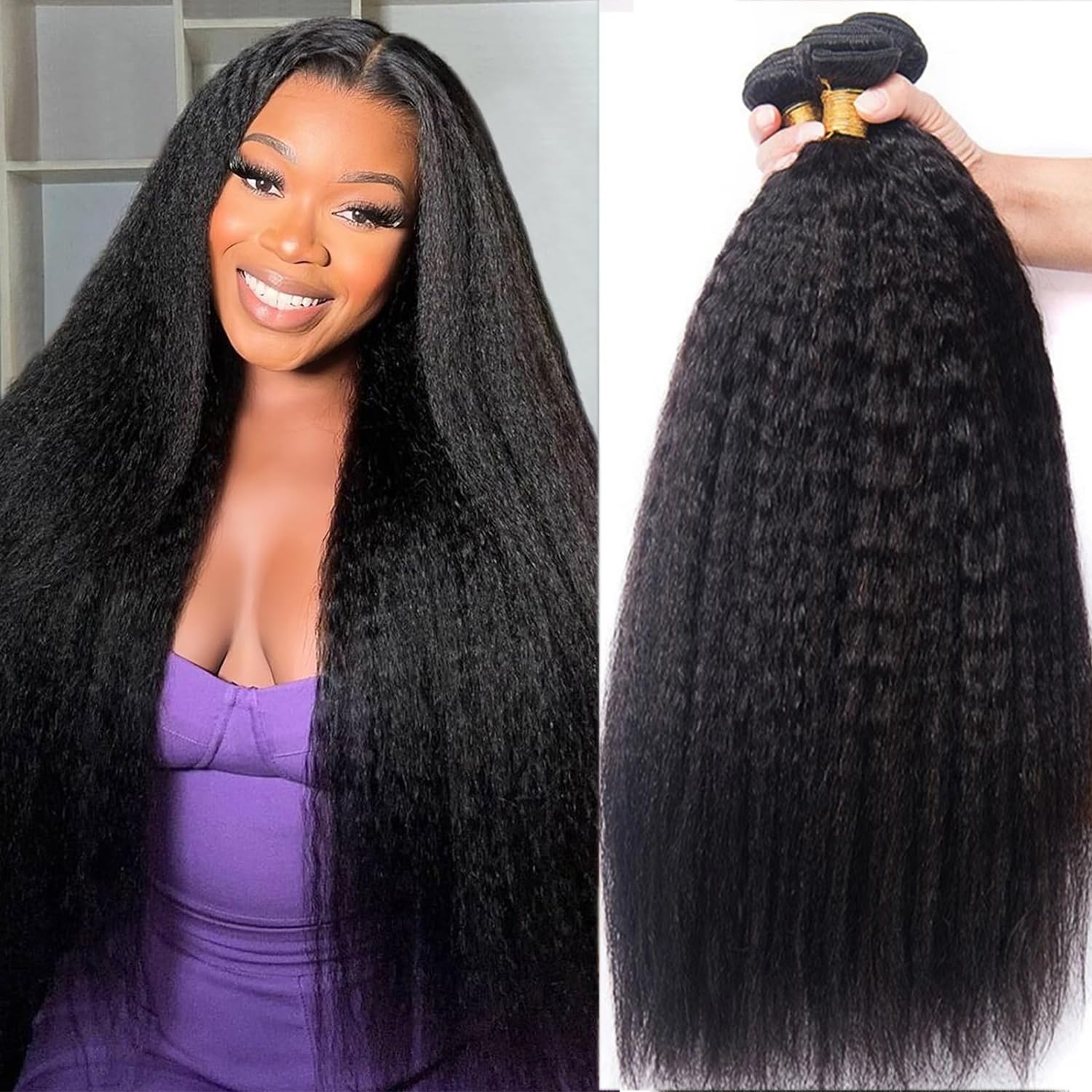 Brazilian Virgin Hair Bundles Deep Wave Human Hair Extensions