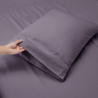King Size Deep Pocket Sheet Set 6 Piece - Extra Deep Fitted Sheets 18-24 Inch Microfiber Linen