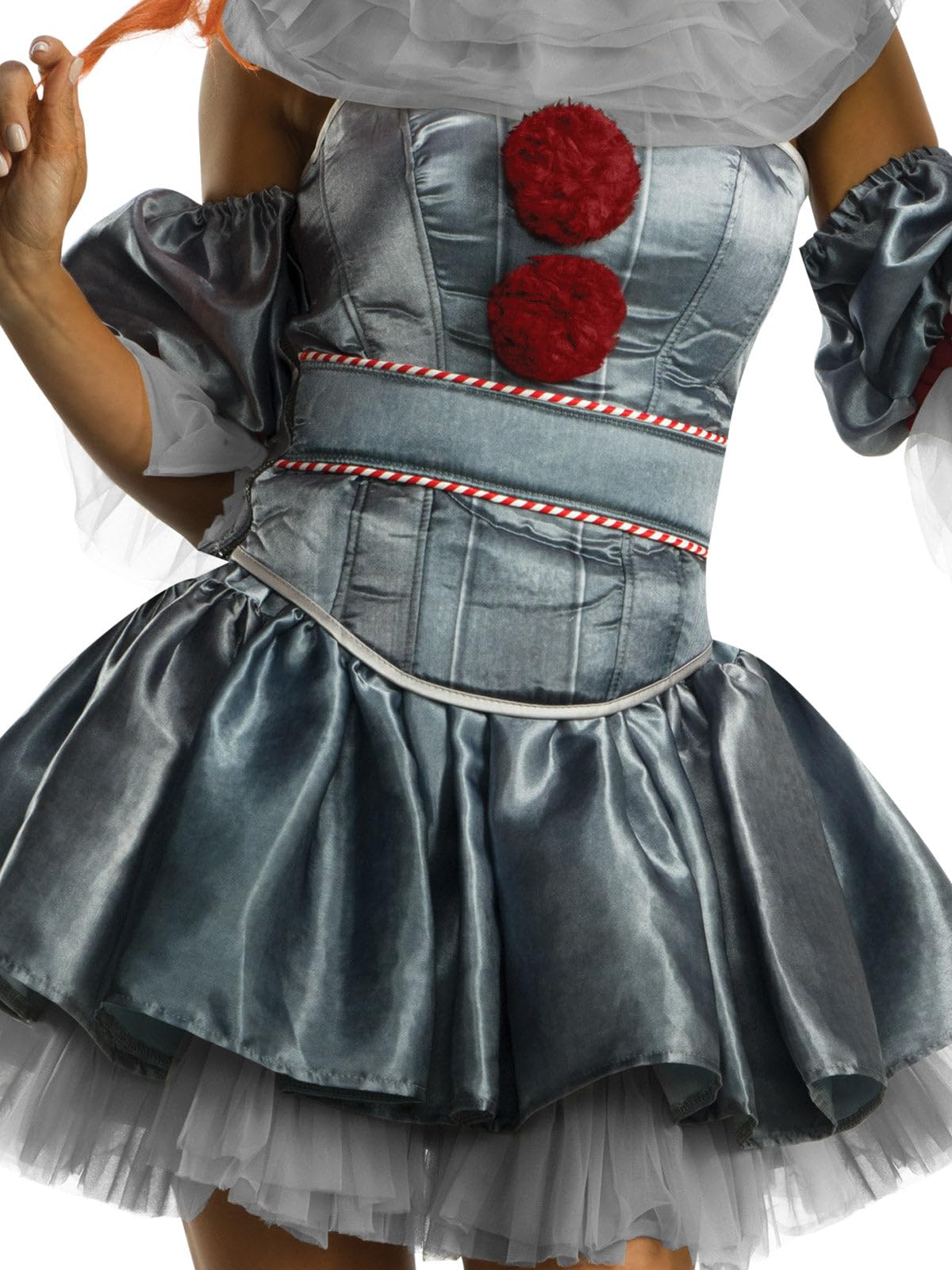 Deluxe Pennywise Costume for Women - Horror Movie Character Outfit