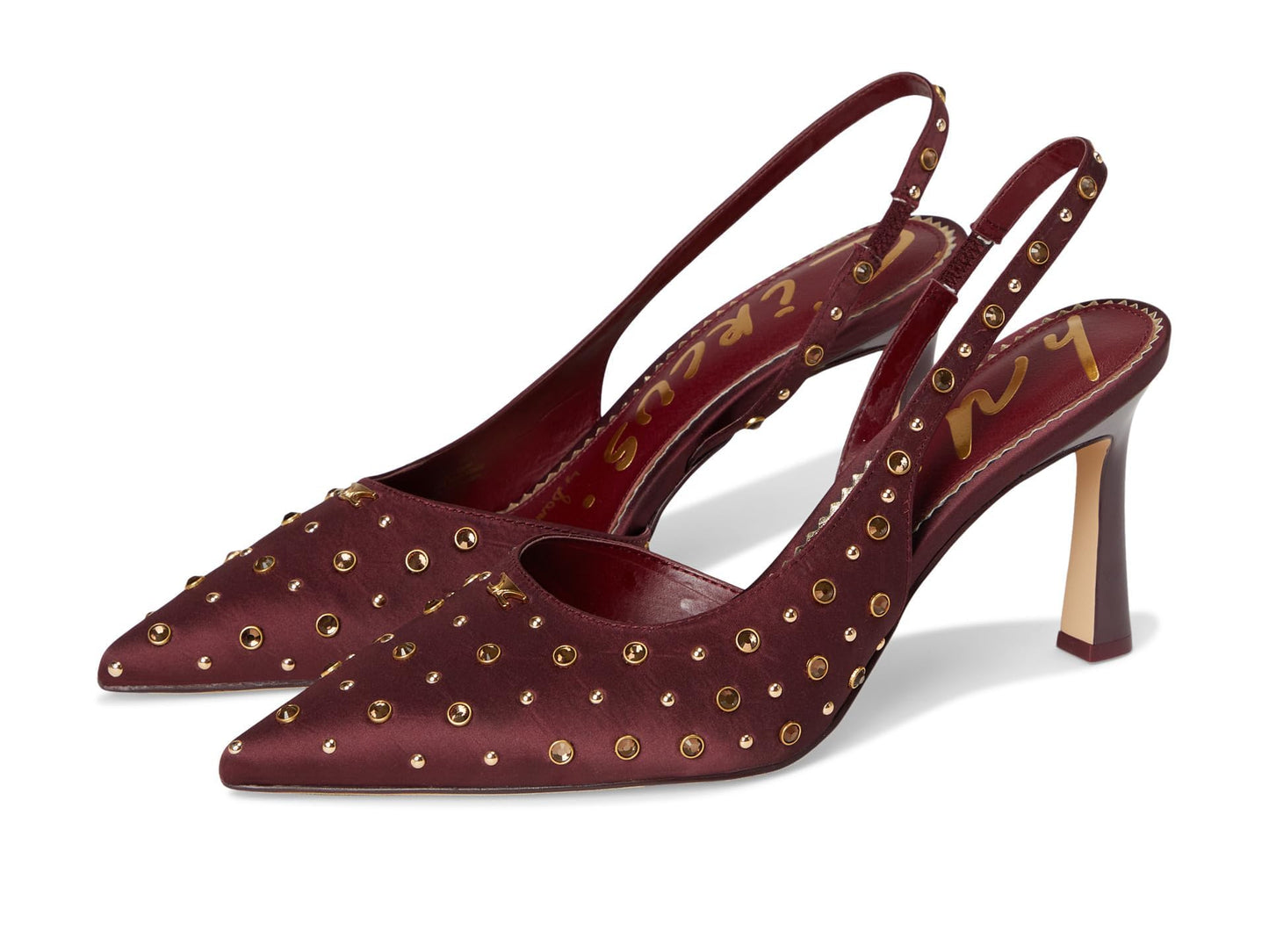 Circus NY by Sam Edelman Women's Tallie Pump Chianti Satin 8 M