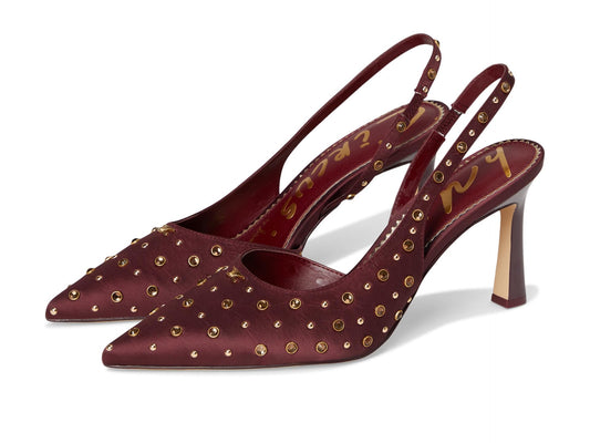 Circus NY by Sam Edelman Women's Tallie Pump Chianti Satin 8 M