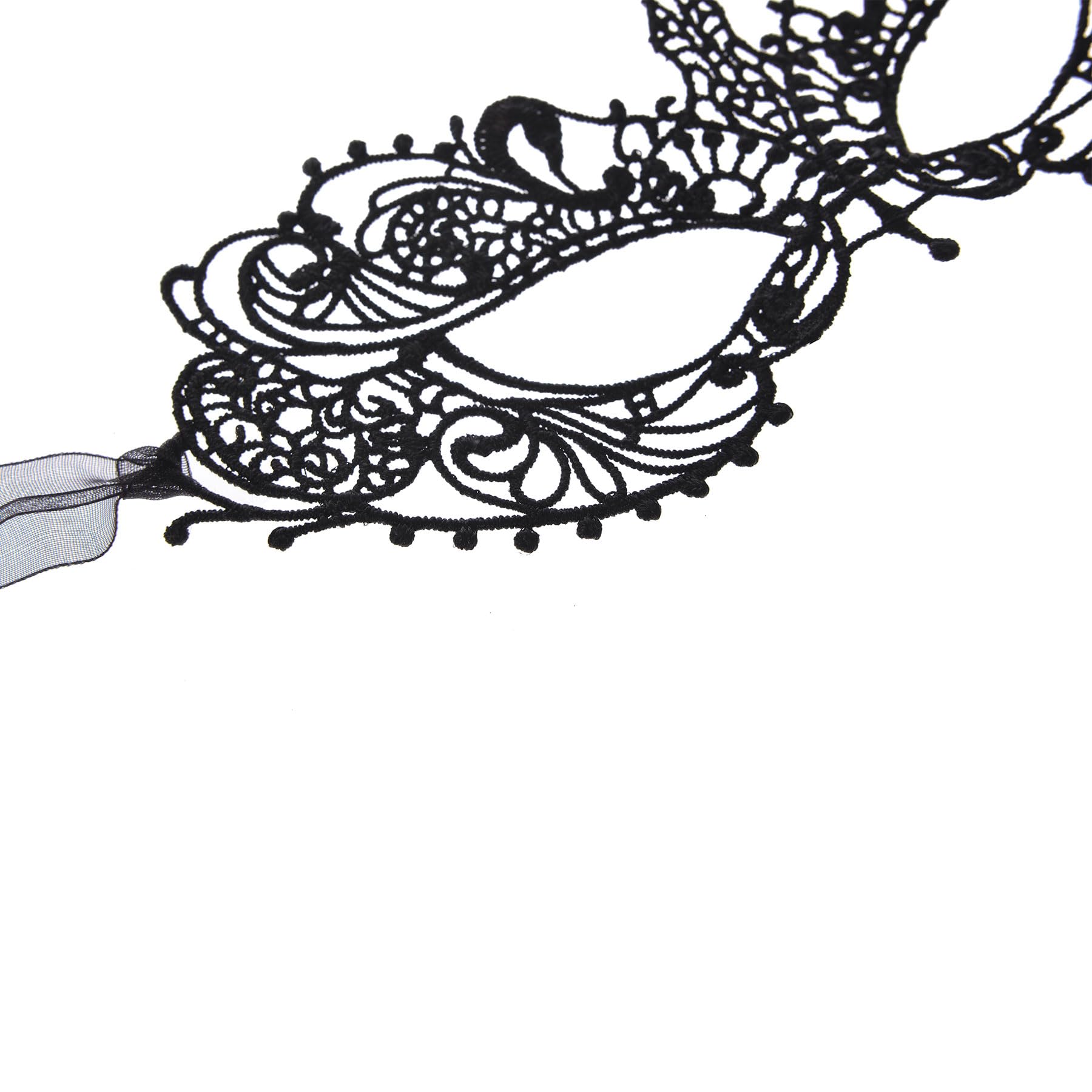 Vintage Venetian Masquerade Masks for Women - Classic Half Face Masks for Parties - 3 Piece Set