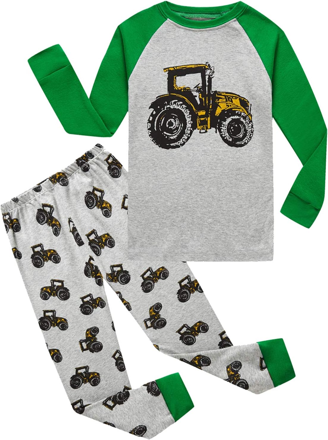 Boys Cotton Pajamas 2 Piece Set Kids Toddler Sleepwear PJs