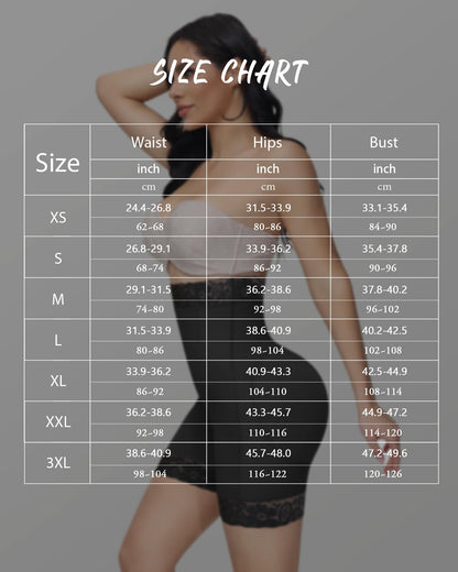 Women's Butt Lifting Shapewear Shorts - Tummy Control Compression Underwear