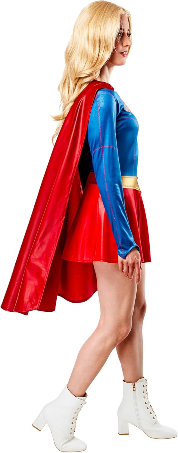 Supergirl Costume Dress - TV Show Inspired Women's Superhero Outfit