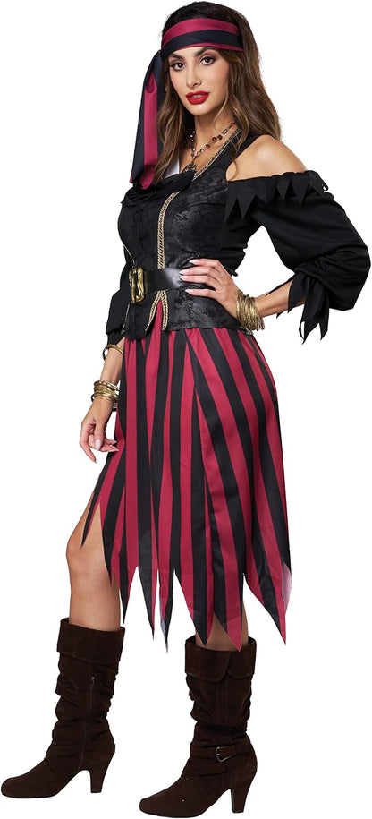 Queen of the High Seas Costume - Women's Pirate Captain Outfit