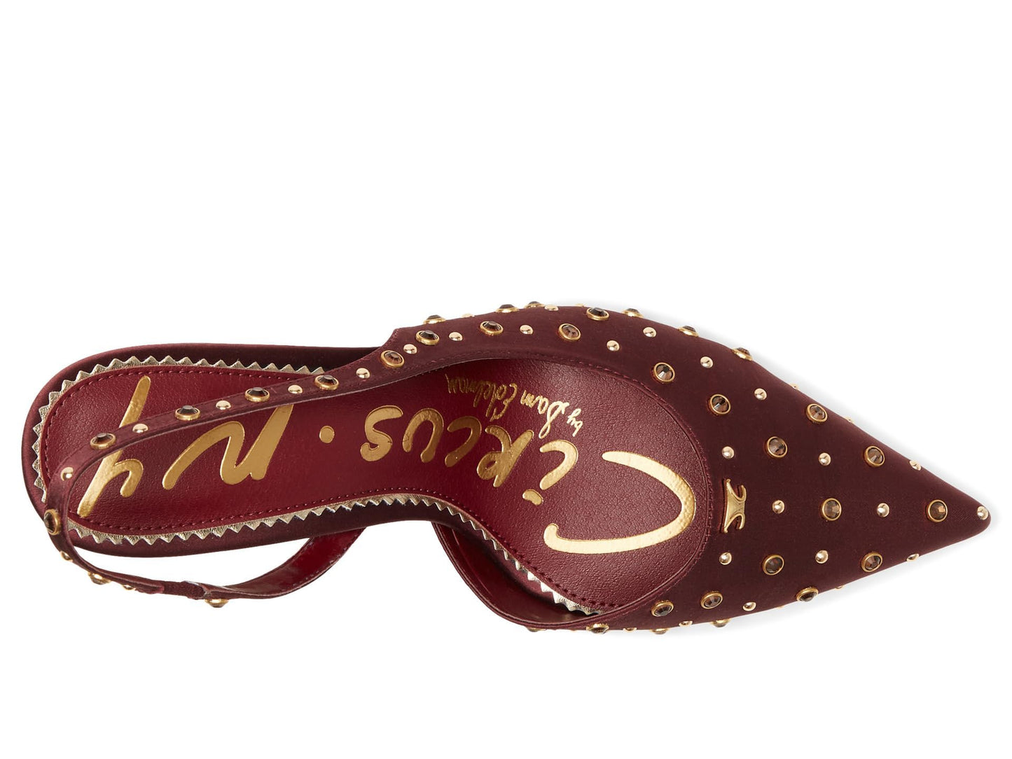 Circus NY by Sam Edelman Women's Tallie Pump Chianti Satin 8 M