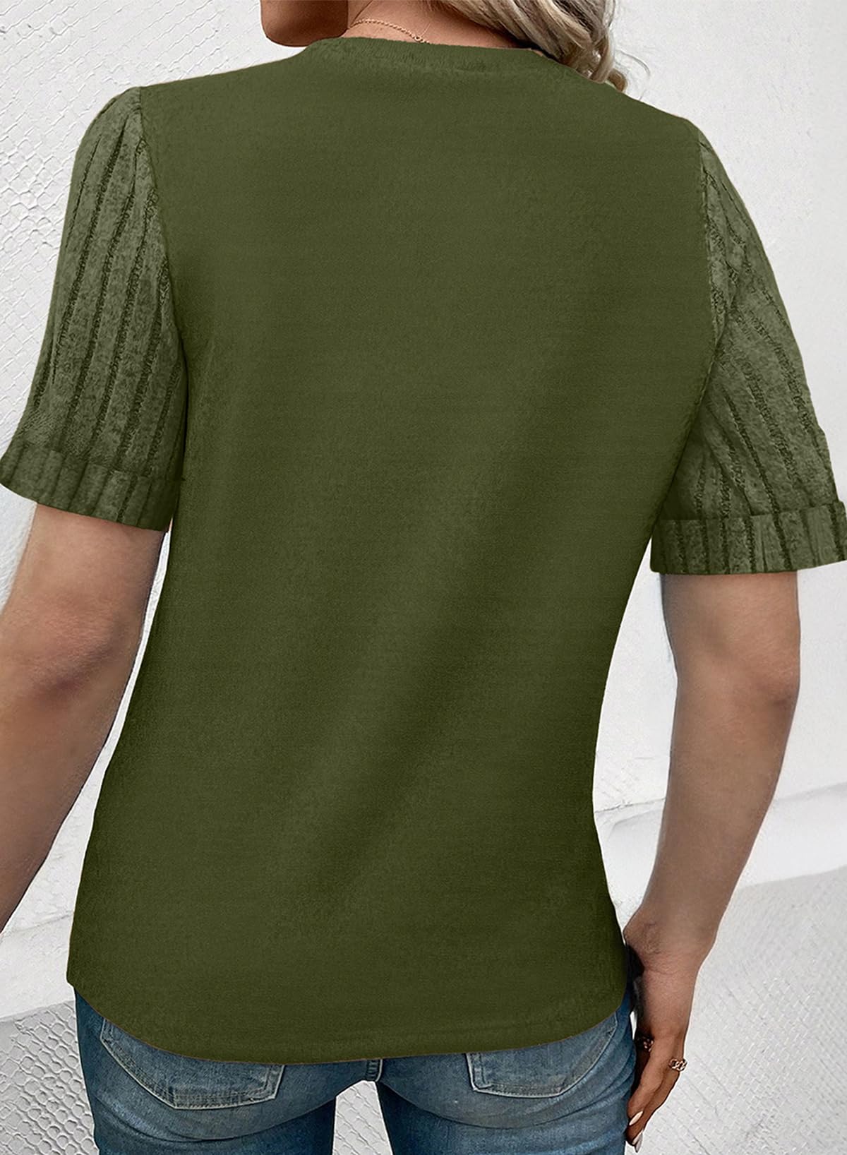 Women's Casual Short Sleeve T-Shirt Loose Fit Summer Top