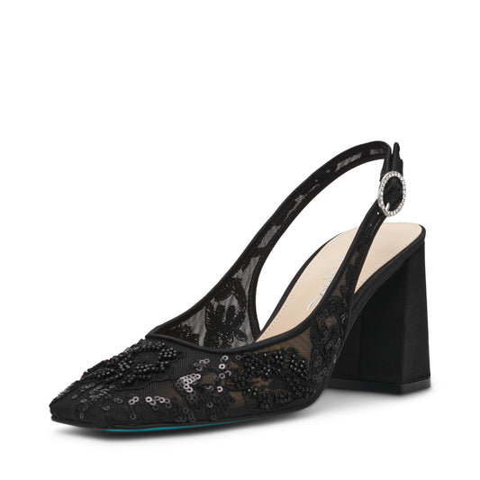 Betsey Johnson Women's SB-Ninah Pump, Black, 9