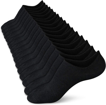 Women No Show Socks - Non Slip Low Cut Invisible Socks 4/8 Pairs