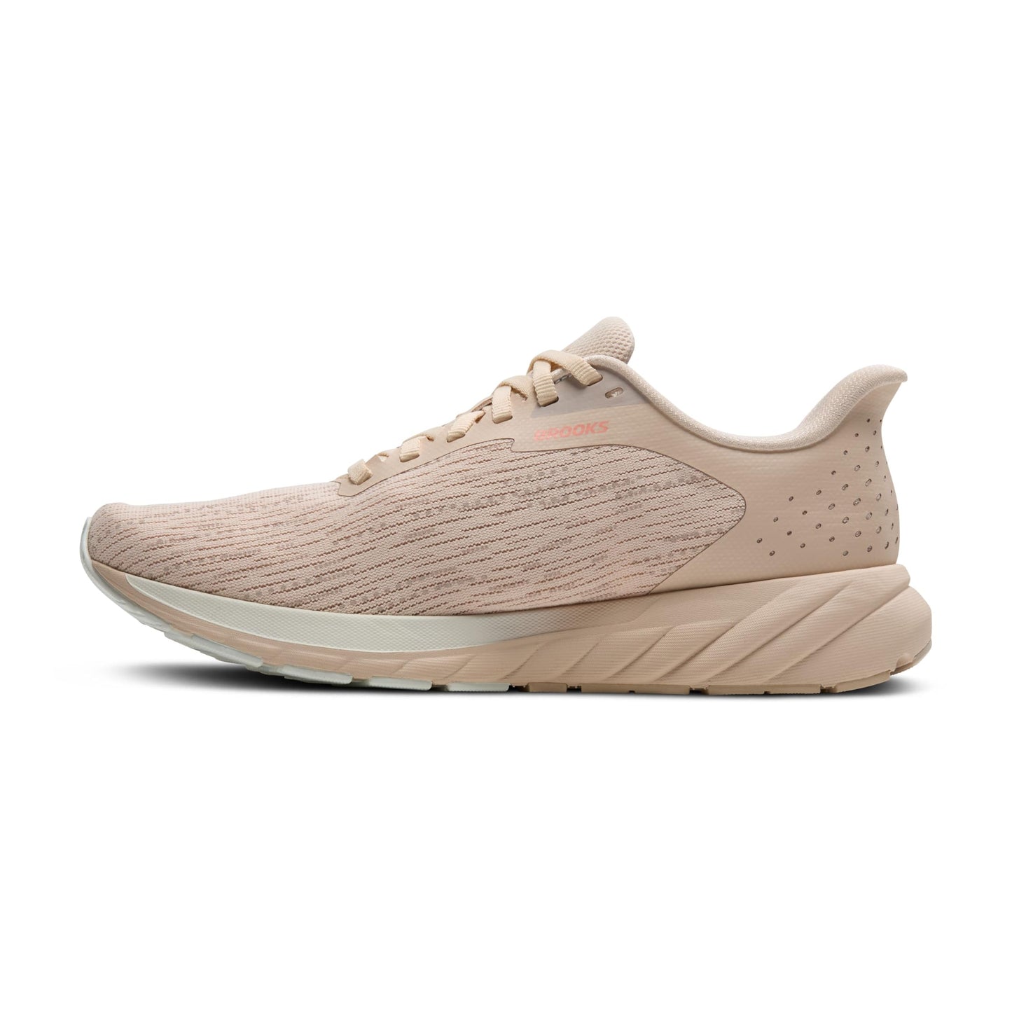 Brooks Women’s Anthem 7 Neutral Running Shoe - Almond/Grey/Desert Flower - 7.5 Medium