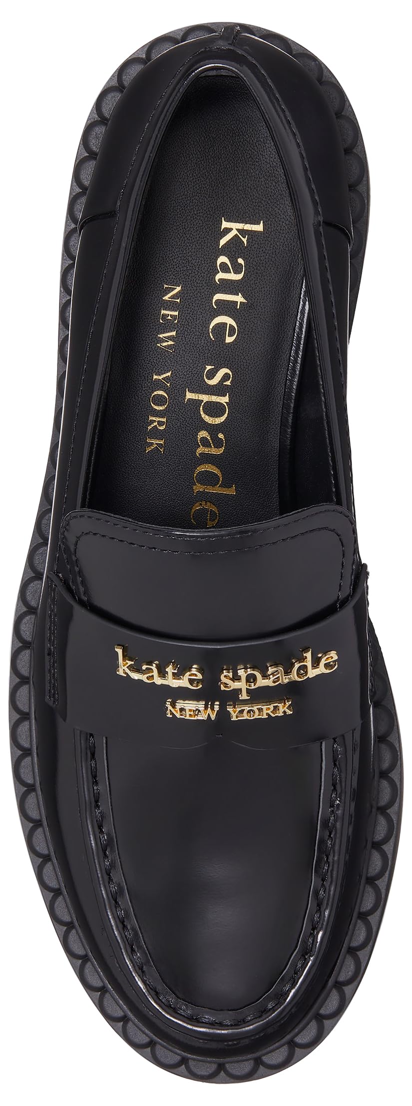 Kate Spade New York Blake Platform Loafer, Black, 10