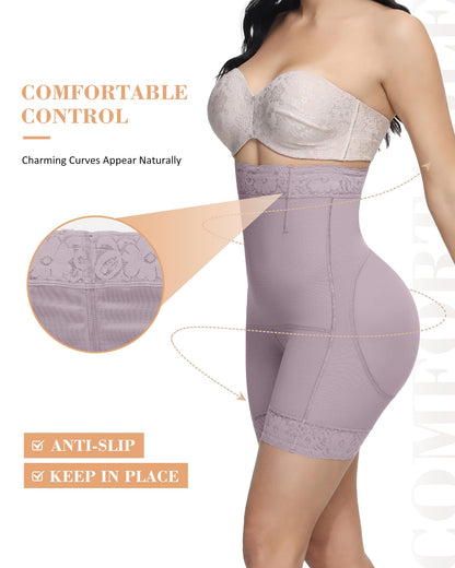 Women's Butt Lifting Shapewear Shorts - Tummy Control Compression Underwear