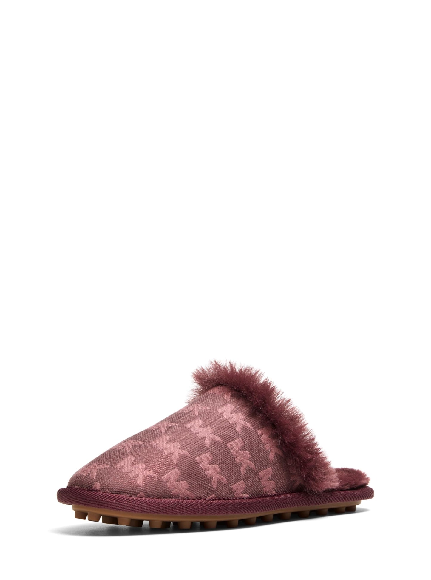 Michael Kors Women's Ada Slipper, Oxblood, 7