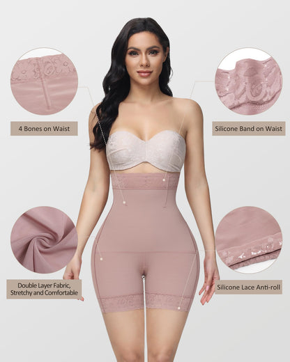 Women's Butt Lifting Shapewear Shorts - Tummy Control Compression Underwear