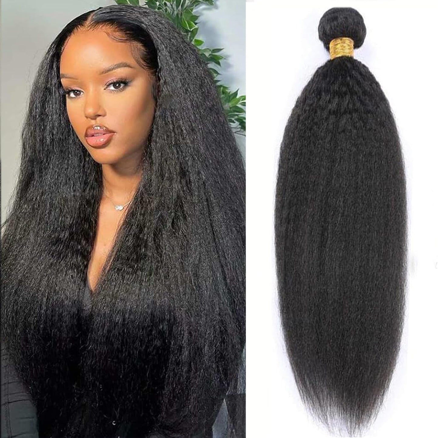 Brazilian Virgin Hair Bundles Deep Wave Human Hair Extensions Kinky Straight Bundles
