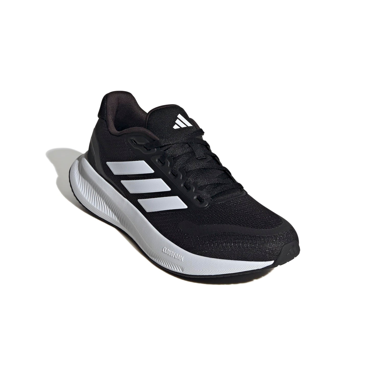 Adidas Women's Run Falcon 5, Black/White/Black, 8