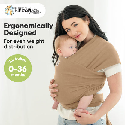 Baby Wrap Carrier Newborn to Toddler Hands-Free Infant Sling