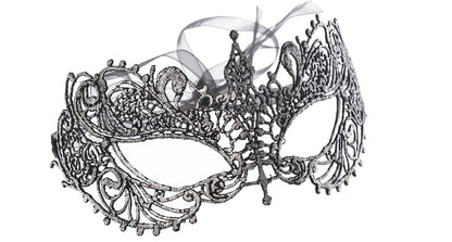 Vintage Venetian Masquerade Masks for Women - Classic Half Face Masks for Parties - 3 Piece Set