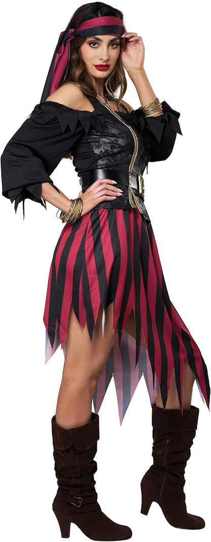Queen of the High Seas Costume - Women's Pirate Captain Outfit