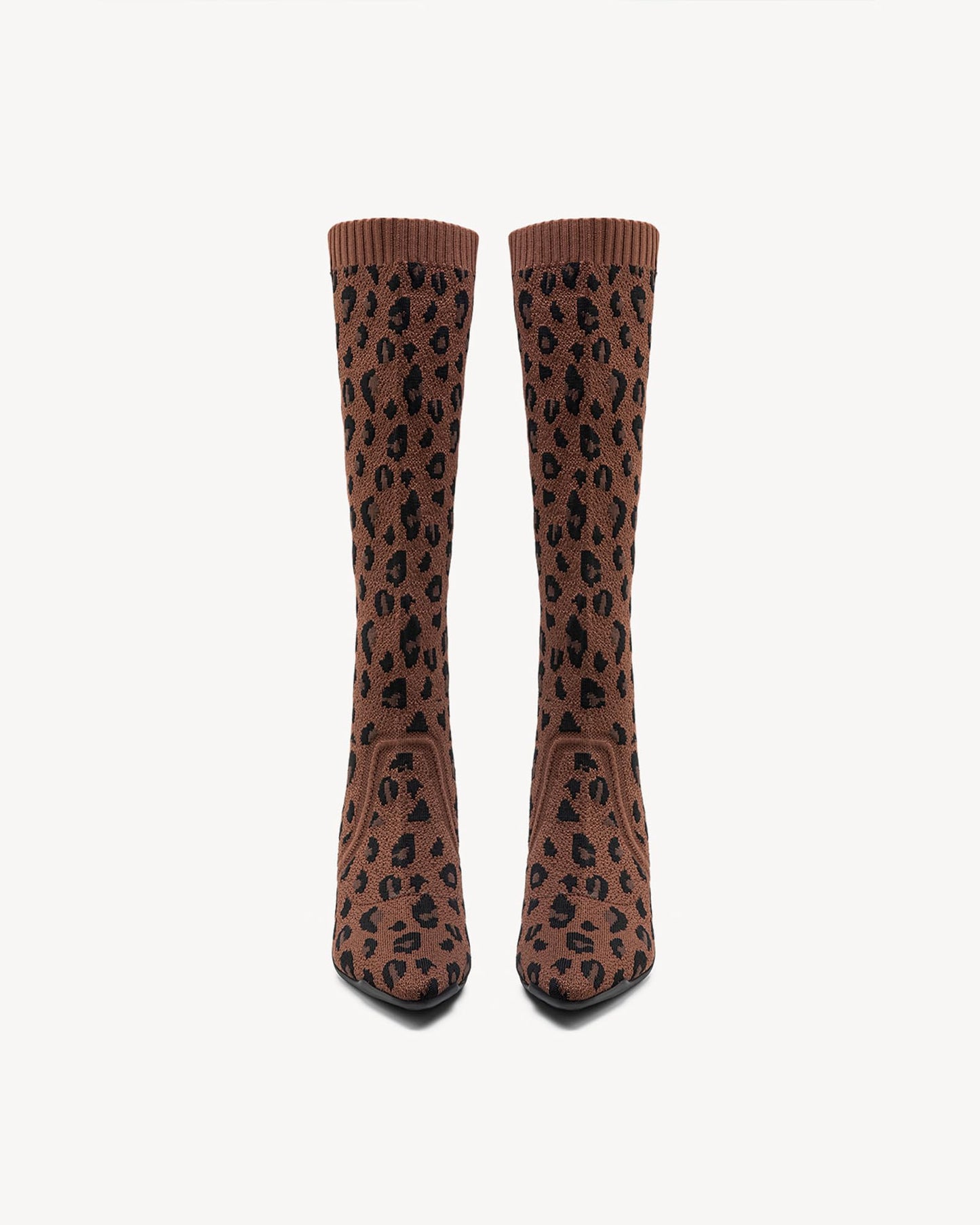NEWBELLA Women's Suede Knee-High Boots - Sleek Design Stiletto Heel Boots for Daily Wear, Halloween, Christmas