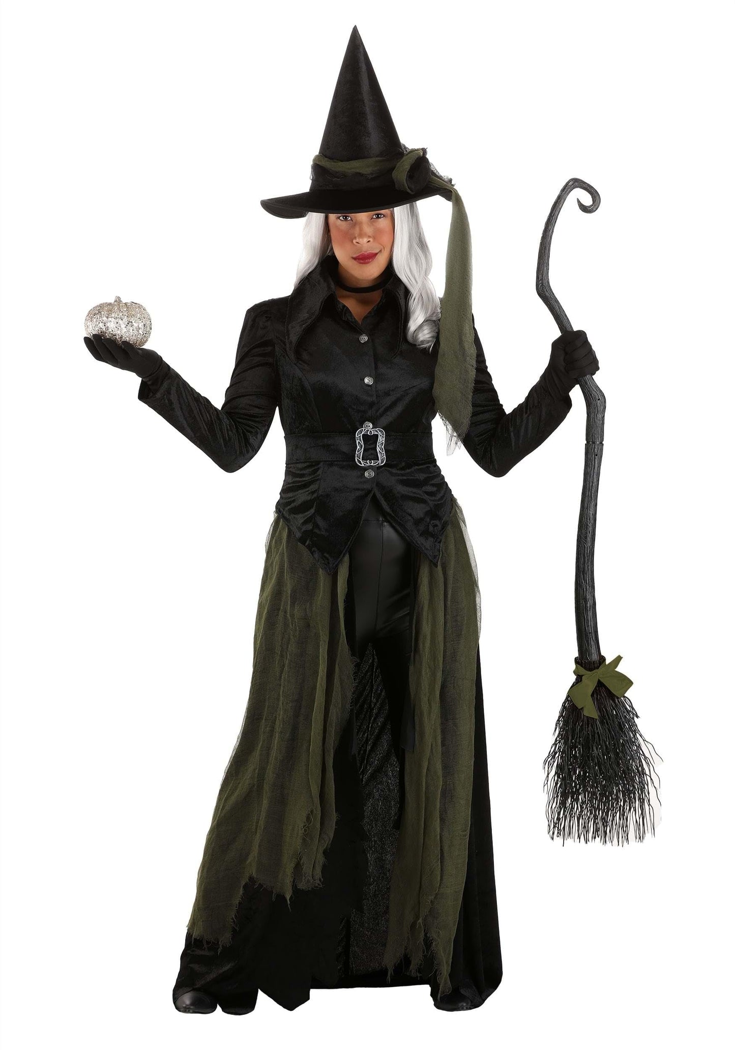 Cool Witch Costume - Women's Gothic Witch Outfit with Hat and Cape