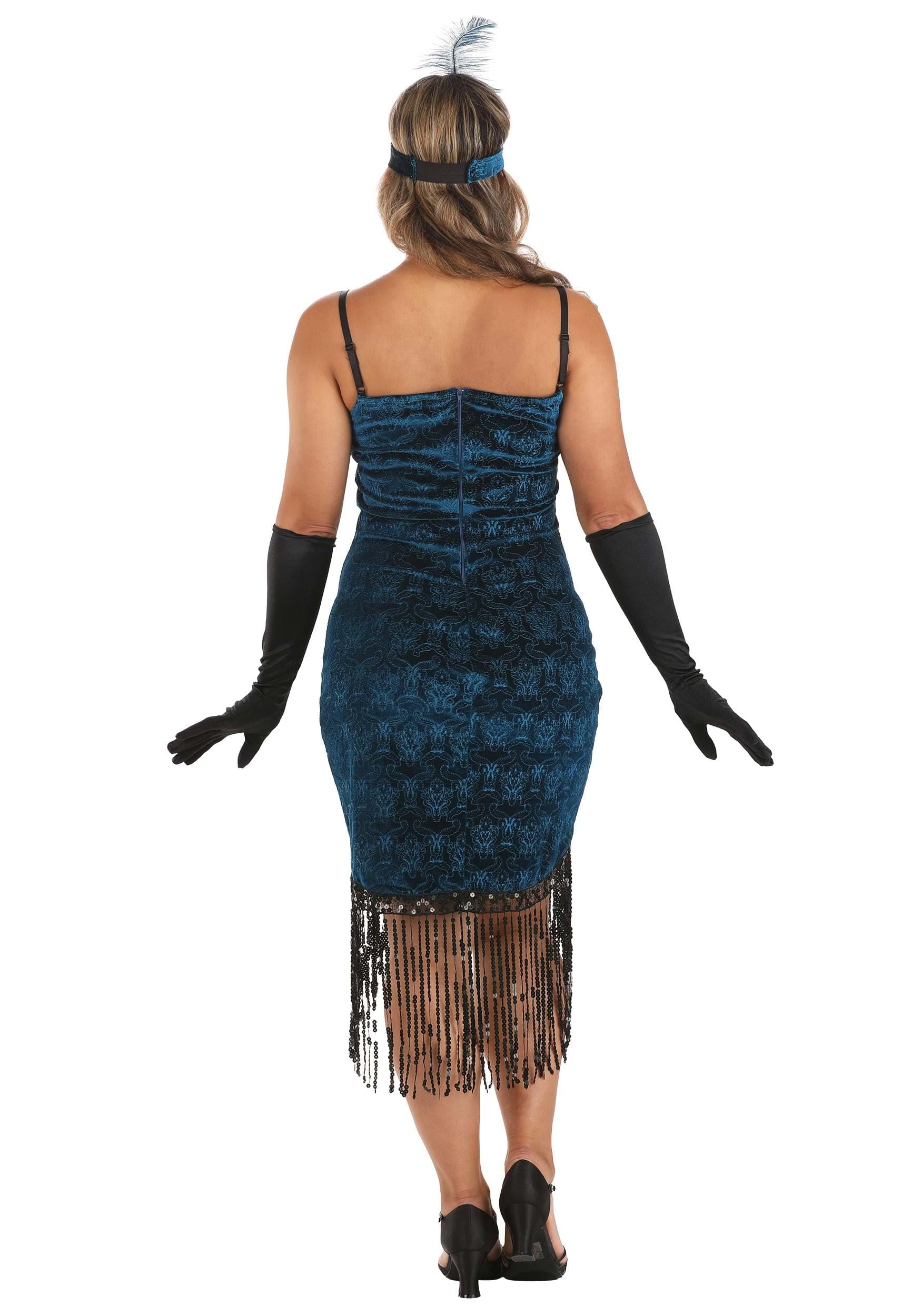 Flapper Costume for Women - 1920s Gatsby Dress Halloween Outfit