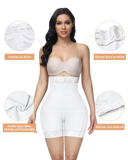 Women's Butt Lifting Shapewear Shorts - Tummy Control Compression Underwear