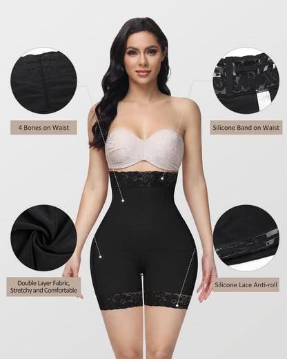 Women's Butt Lifting Shapewear Shorts - Tummy Control Compression Underwear