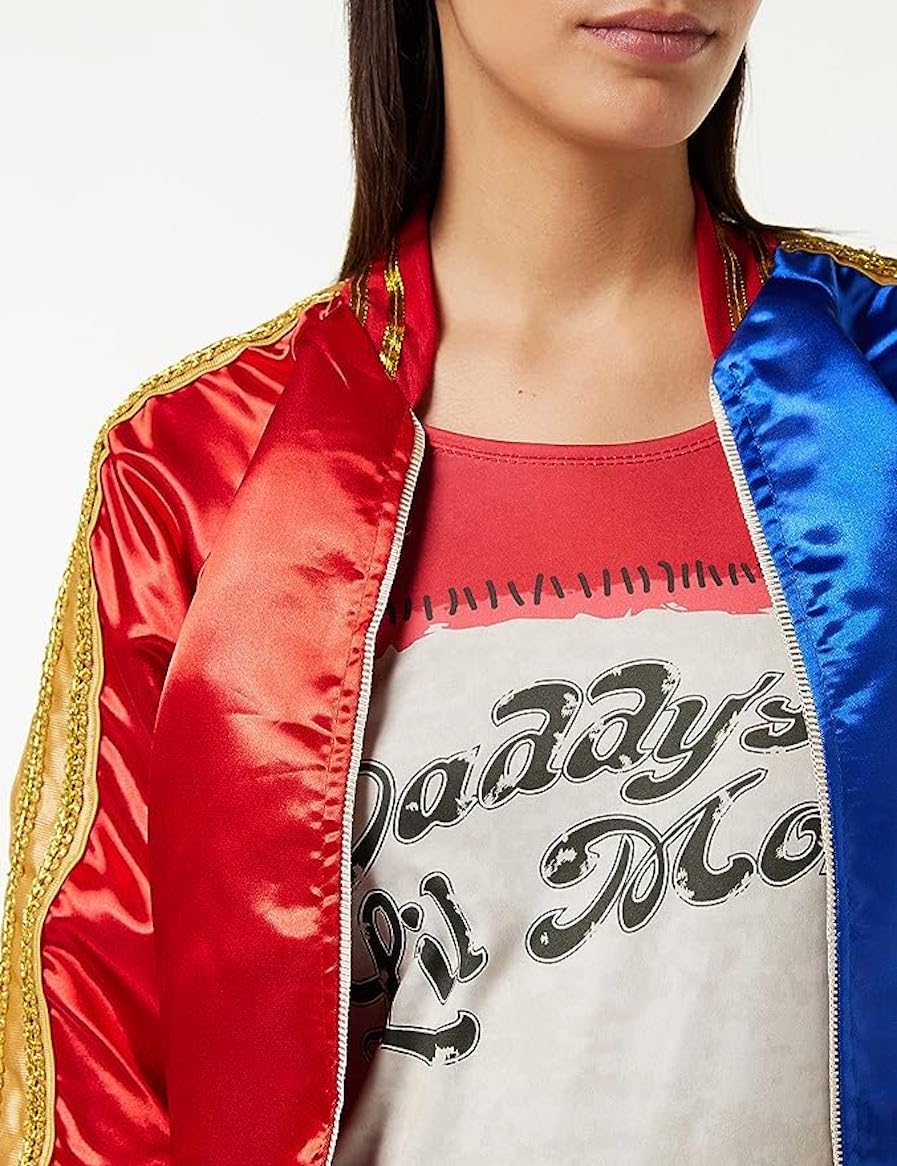 Women's Harley Quinn Costume - Deluxe Suicide Squad Outfit with Accessories