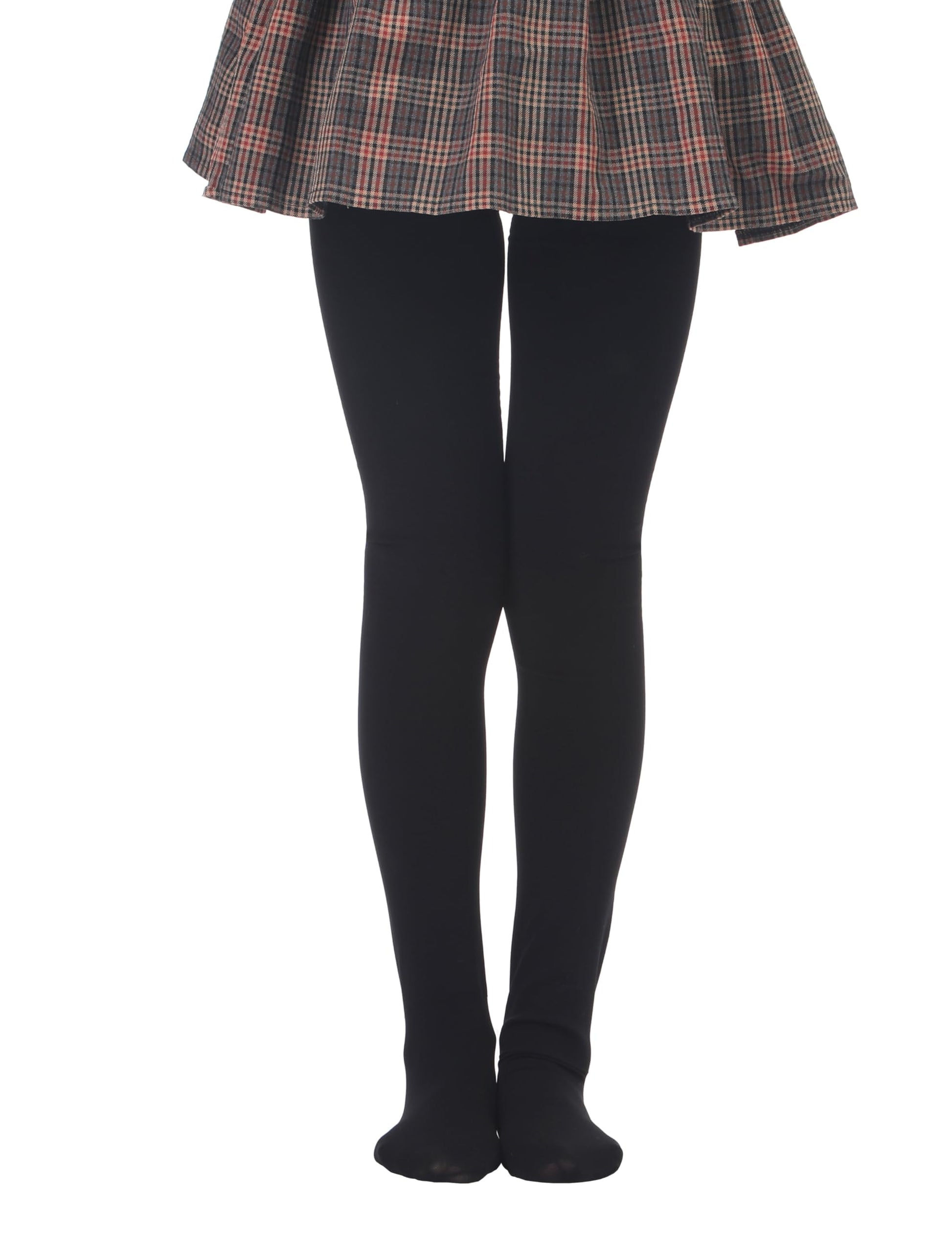 Girls Winter Fleece Lined Tights - Warm Thick Dance Tights for Kids