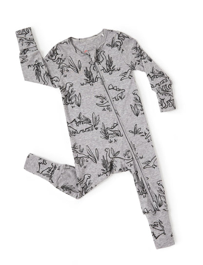 PATPAT Baby Footie Pajamas - Premium Tencel Lyocell & Wool Romper with 2-Way Zipper