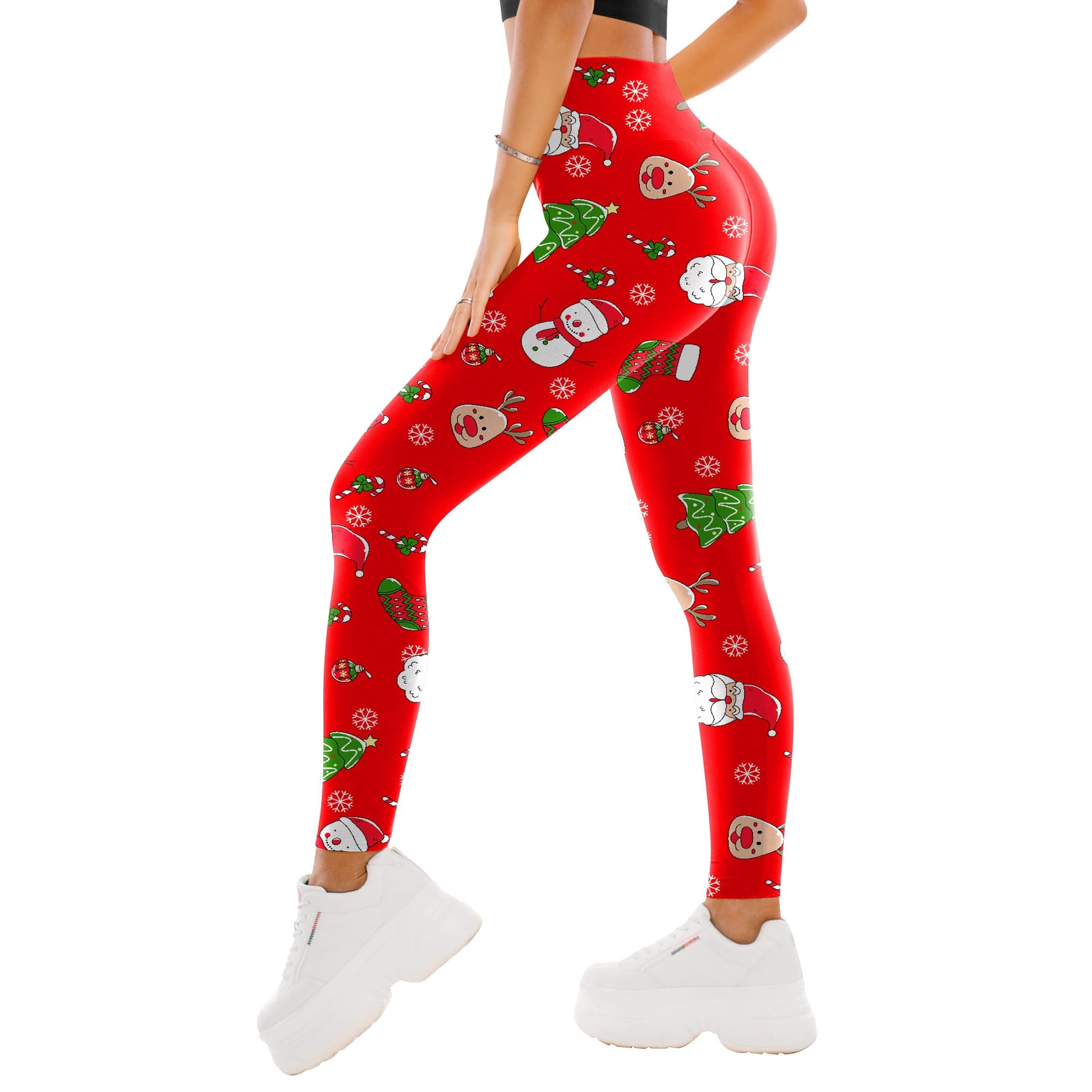 High Waisted Leggings for Women - Buttery Soft Yoga Pants with Tummy Control