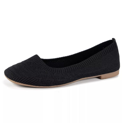 Square Toe Slip-Ons