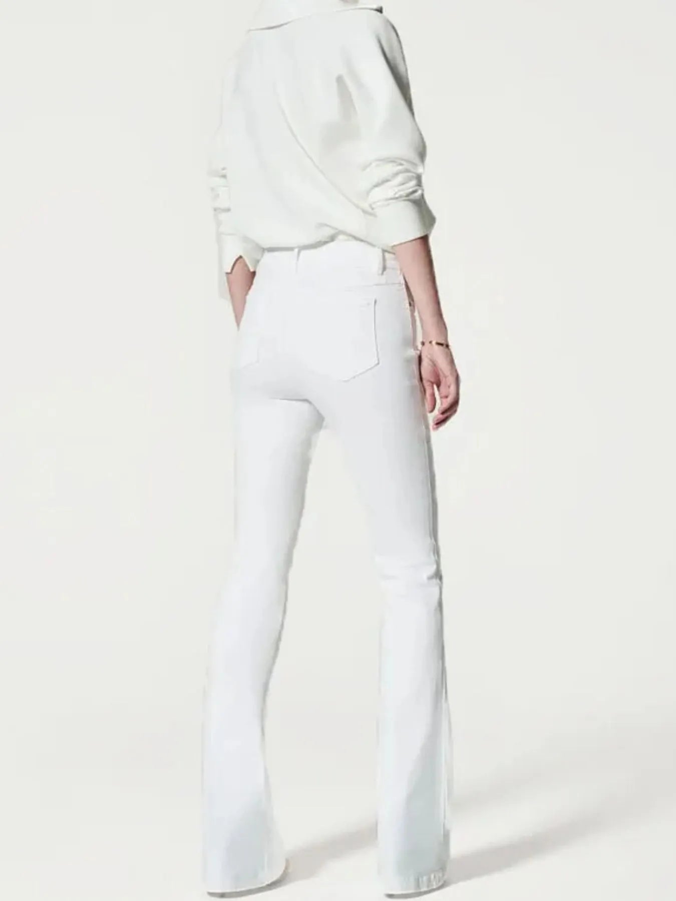 Full Size High-Waisted Flare Jeans Plus Size