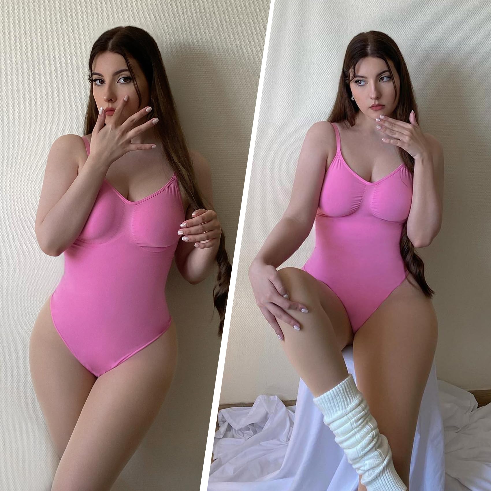 Women's Shapewear Bodysuit Tummy Control Seamless Body Shaper