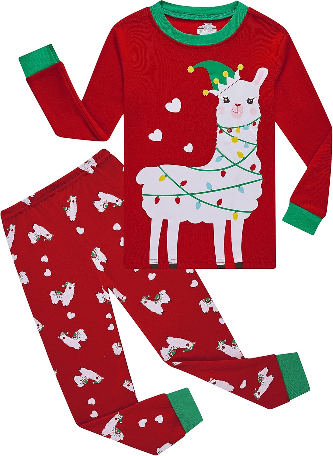 Kids Cotton Pajamas 2 Piece Set - Soft Sleepwear for Boys and Girls