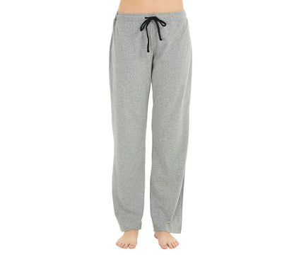 Women's Cotton Pajama Pants - Soft Comfortable Lounge Sleep Bottoms