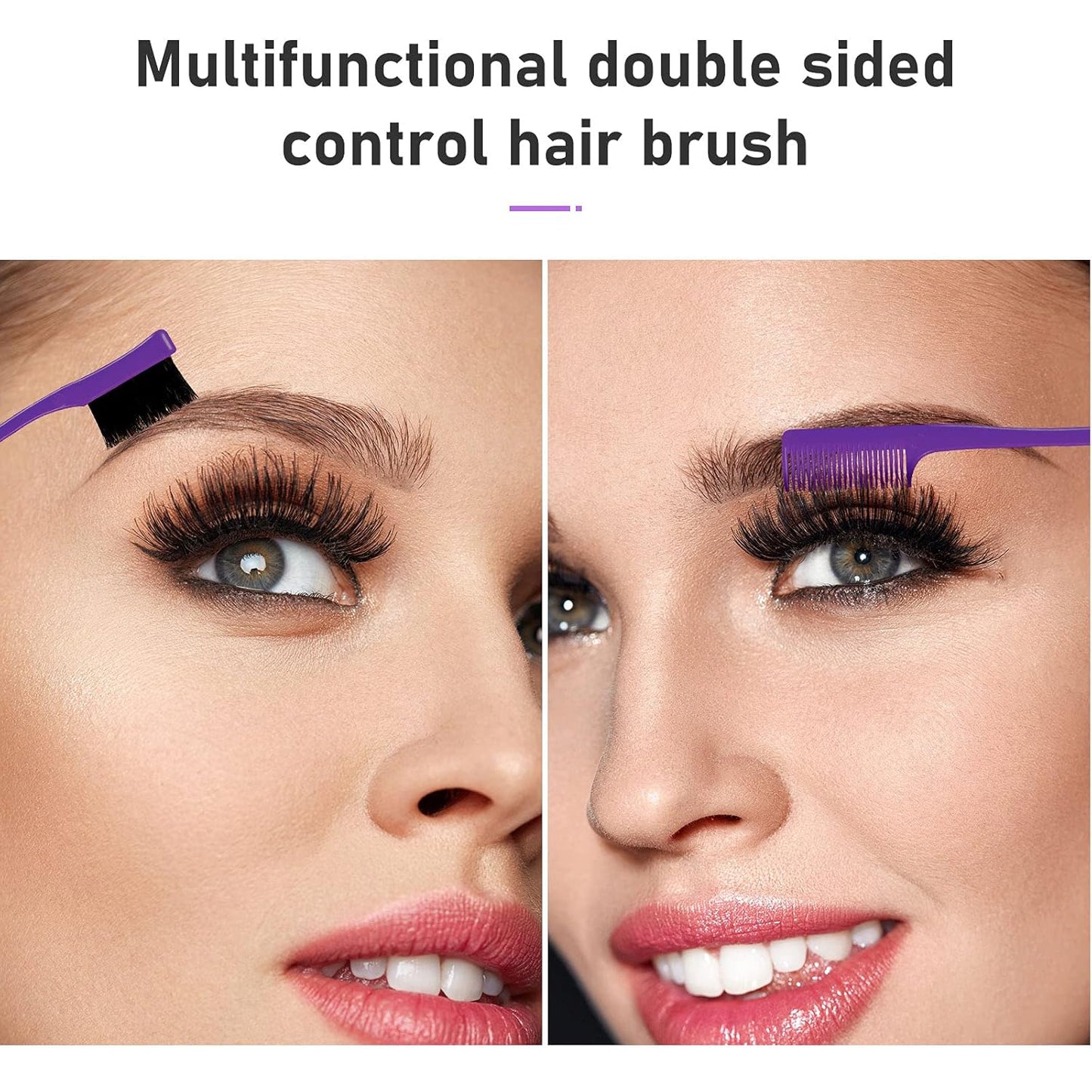 Hair Brush Set 12 Pieces Double Sided Edge Brush Teasing Combs Styling Kit