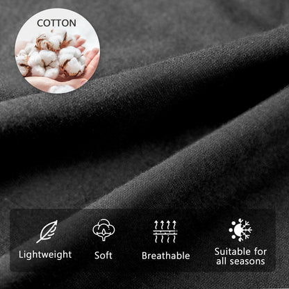 Women's Cotton Pajama Pants - Soft Comfortable Lounge Sleep Bottoms