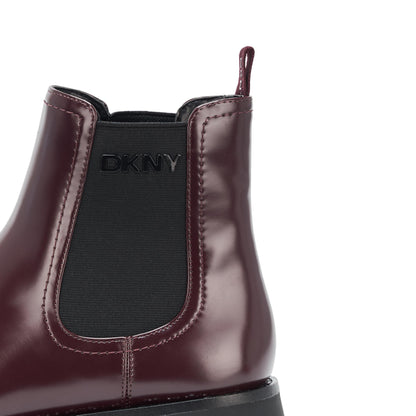 DKNY Women's Shoes boots, wine, 95