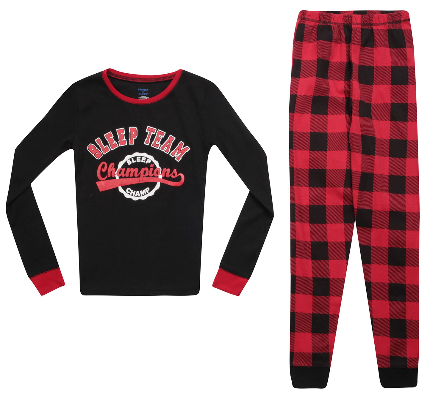 PRINCE OF SLEEP Boys Cotton Pajamas Sets
