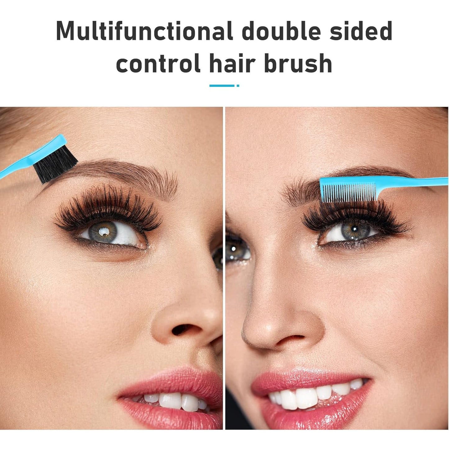 Hair Brush Set 12 Pieces Double Sided Edge Brush Teasing Combs Styling Kit