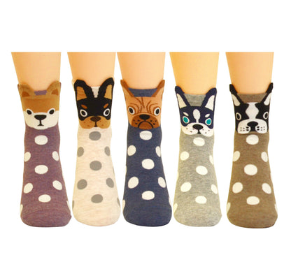 Jeasona Women's Cat Socks Cat Gifts Cute Animal Socks Dog Owl Gifts for Women