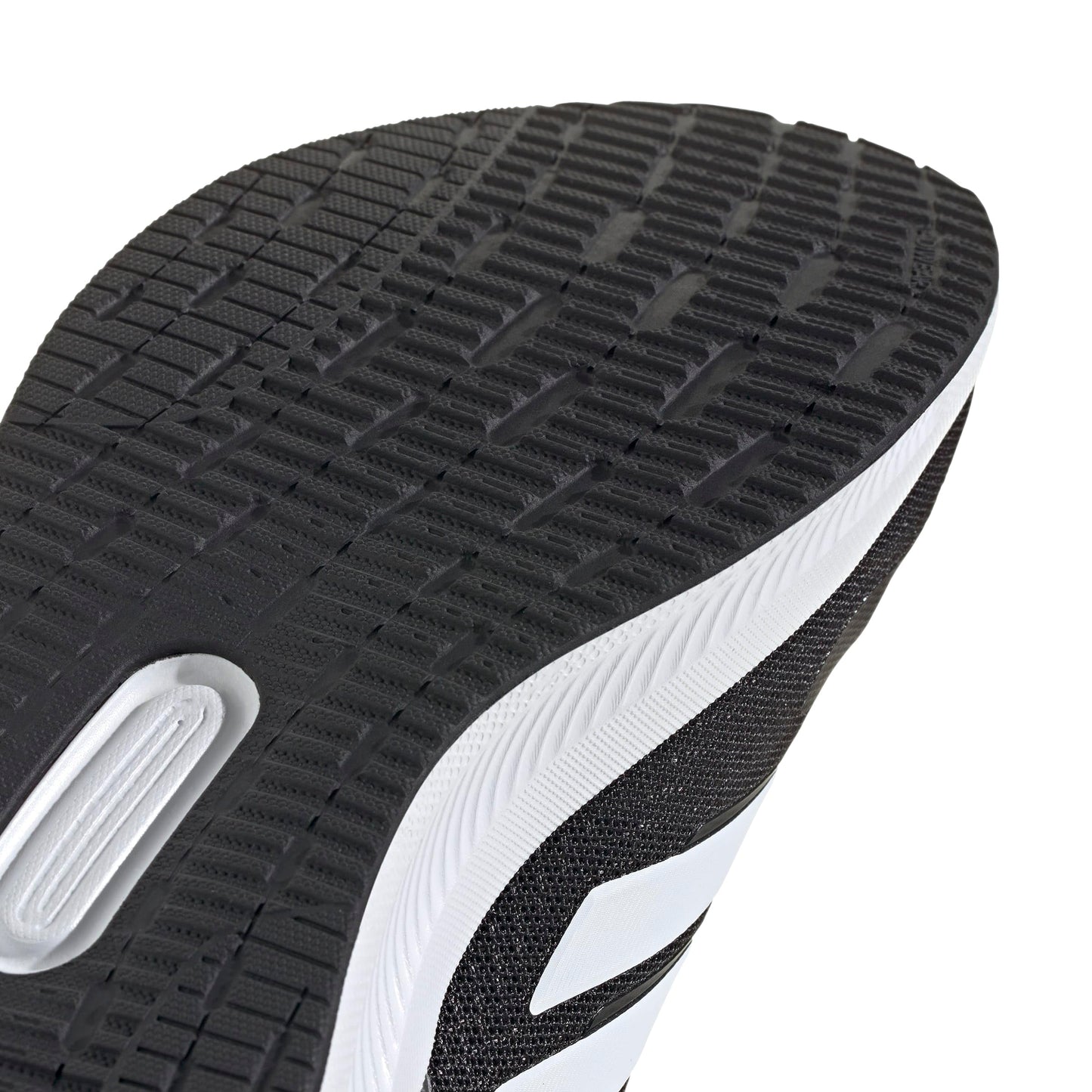 Adidas Women's Run Falcon 5, Black/White/Black, 8