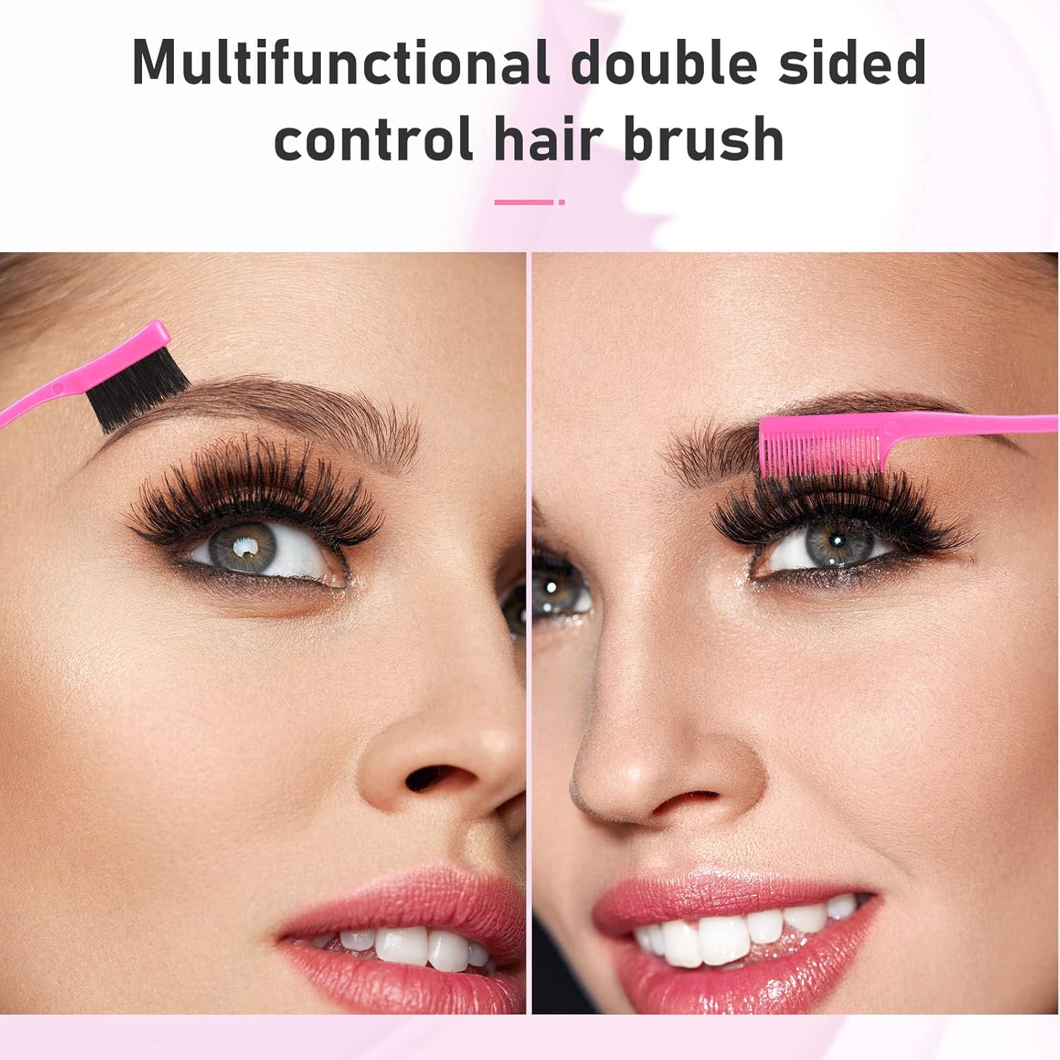 Hair Brush Set 12 Pieces Double Sided Edge Brush Teasing Combs Styling Kit