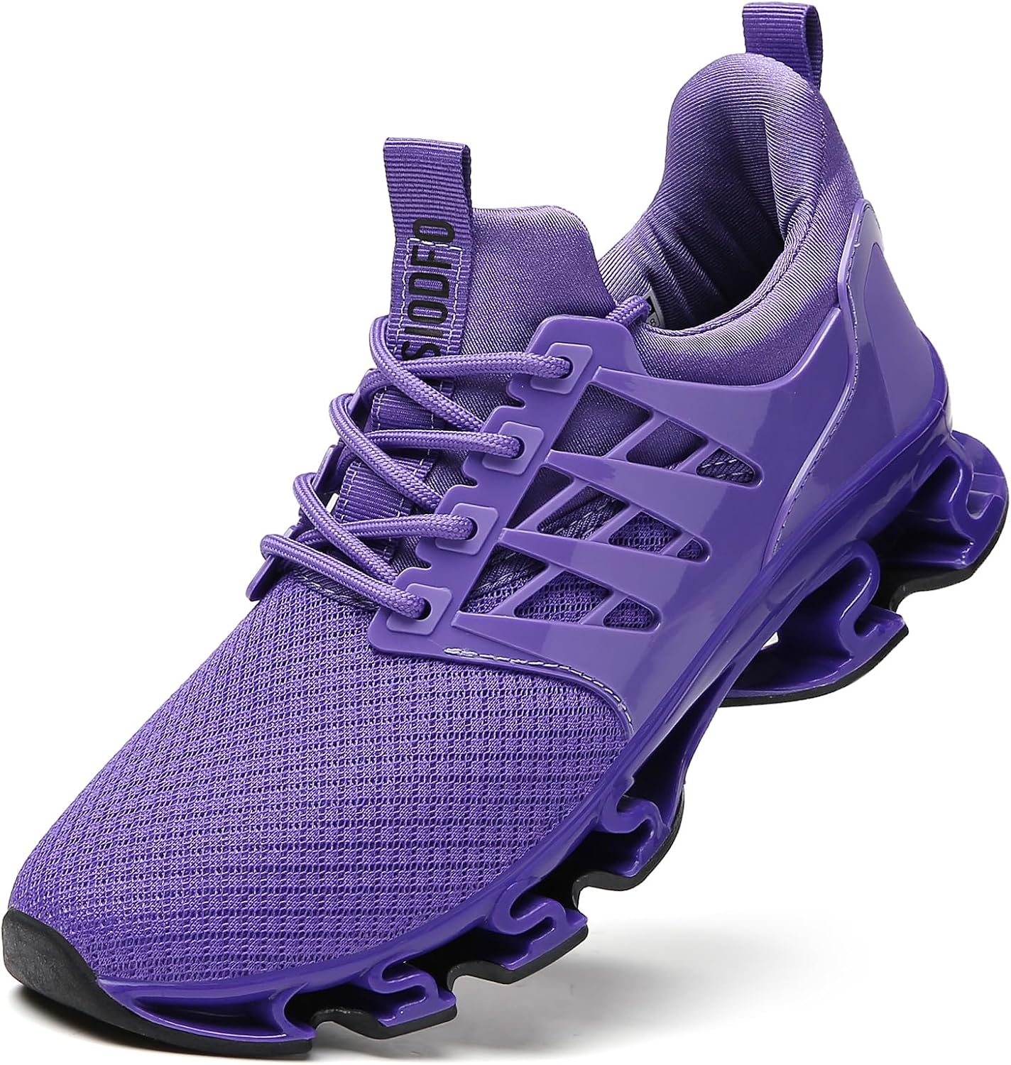Women's Walking Shoes Breathable Mesh Sport Sneakers 8068 Purple