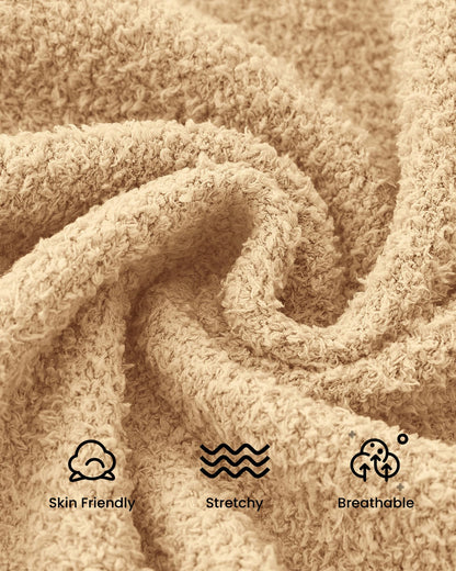 Women's Long Cardigan Sweater - Open Front Oversized Knit Coat with Pockets